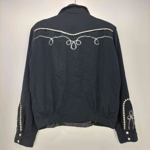 エイチバーシー H BAR C 60s vintage USA製 レーヨン ギャバジン ウエスタン ジャケット メンズ import:M