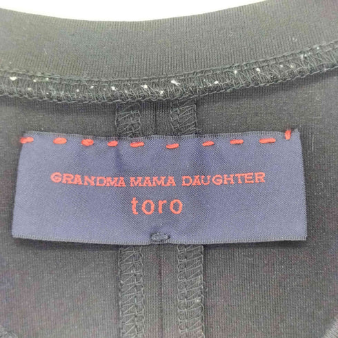グランドママドーター GRANDMA MAMA DAUGHTER toro ノースリーブカットソー レディース JPN:1