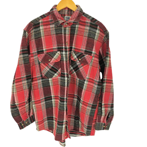 TOM SHORT チェック柄 フランネル シャツ メンズ import:L