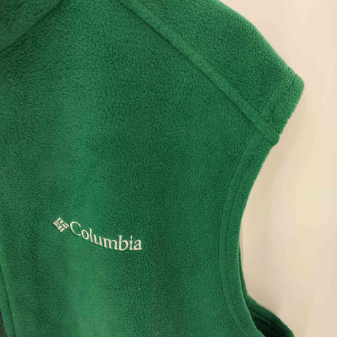 コロンビア Columbia 刺繍 フリースベスト メンズ JPN:L