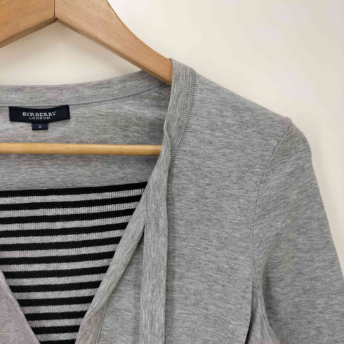バーバリーロンドン BURBERRY LONDON 切替 カットソー Y2K レディース JPN:2
