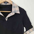 バーバリーロンドン BURBERRY LONDON ノバチェック切り替え スキッパー カットソー レディース JPN:2