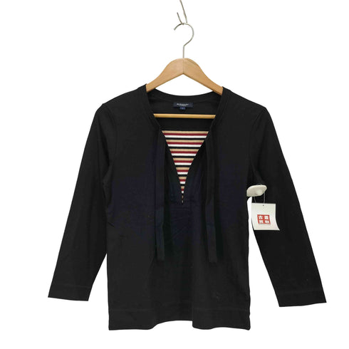 バーバリーロンドン BURBERRY LONDON 切替 カットソー Y2K レディース JPN:2
