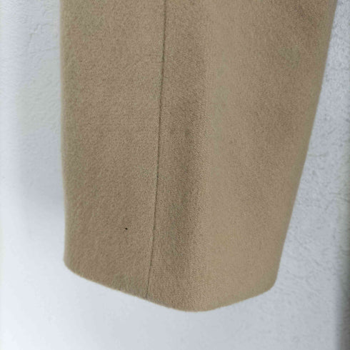 キャラオクルス CARA O CRUZ cashmere カシミヤ100% 比翼 ステンカラーコート レディース JPN:9号