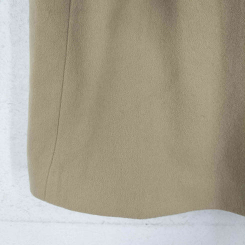 キャラオクルス CARA O CRUZ cashmere カシミヤ100% 比翼 ステンカラーコート レディース JPN:9号