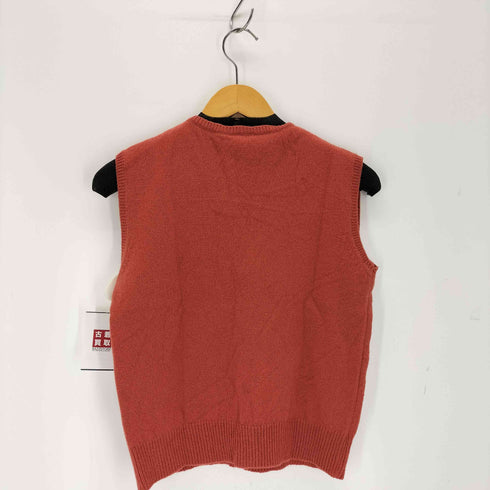 アニエスベー agnes b. Vネックウールニットベスト レディース
