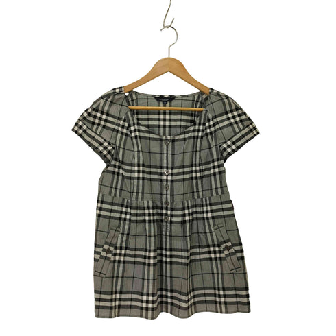 バーバリーロンドン BURBERRY LONDON ノバチェック ブラウス レディース 38