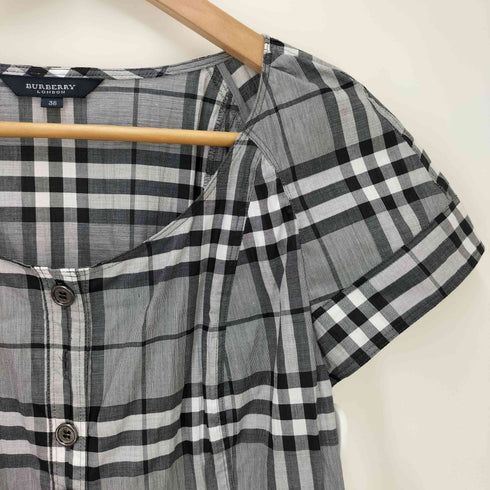 バーバリーロンドン BURBERRY LONDON ノバチェック ブラウス レディース 38