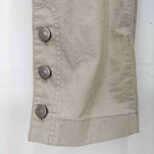 バーバリーロンドン BURBERRY LONDON 裾ボタン スリムパンツ レディース 36