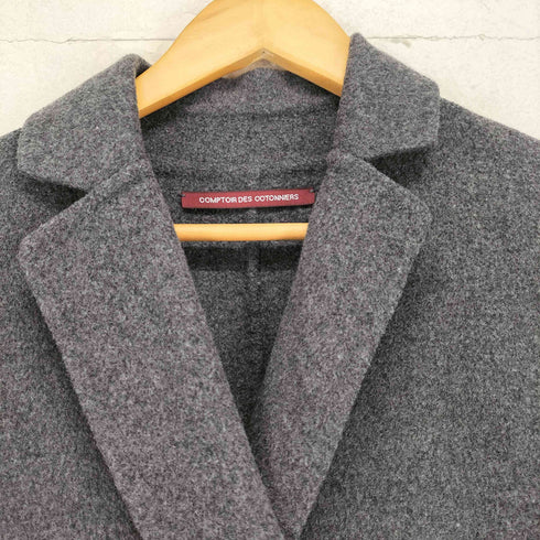 コントワーデコトニエ COMPTOIR DES COTONNIERS ウールハーフコート レディース import:XS