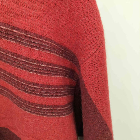OXBOW ボーダーハイネックニット メンズ XL