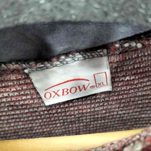 OXBOW ボーダーハイネックニット メンズ XL