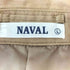 ナバル NAVAL 比翼ステンカラーコート メンズ L