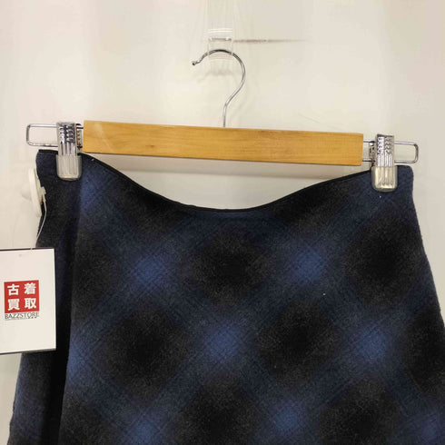 MAPLE LEAF オンブレチェックスカート casual レディース M