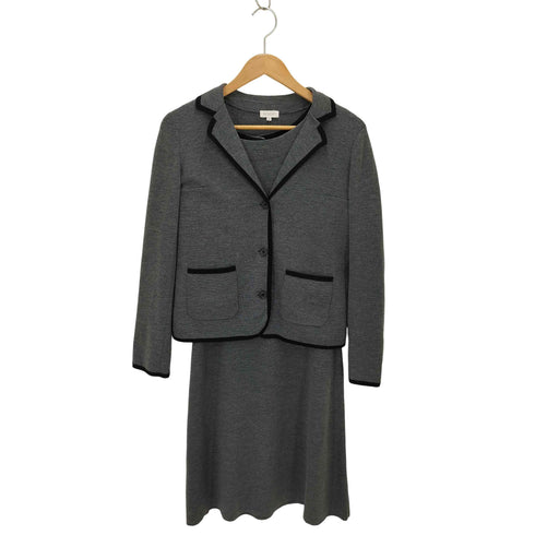 マッキントッシュフィロソフィー MACKINTOSH PHILOSOPHY ニットテーラードジャケット ニットワンピース アンサンブル レディース 38