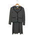 マッキントッシュフィロソフィー MACKINTOSH PHILOSOPHY ニットテーラードジャケット ニットワンピース アンサンブル レディース 38