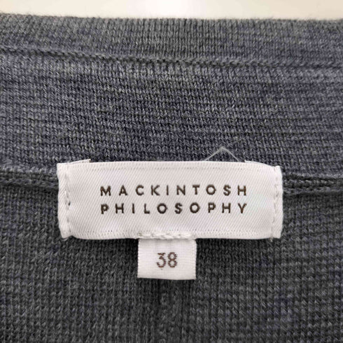 マッキントッシュフィロソフィー MACKINTOSH PHILOSOPHY ニットテーラードジャケット ニットワンピース アンサンブル レディース 38