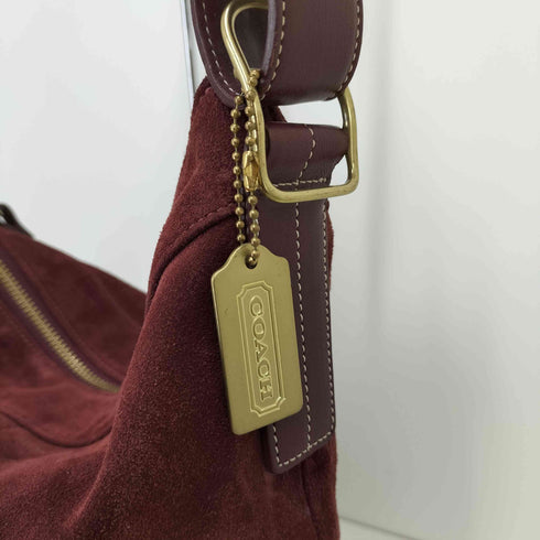 コーチ COACH スウェード ショルダーバッグ レディース