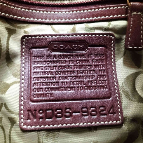 コーチ COACH スウェード ショルダーバッグ レディース