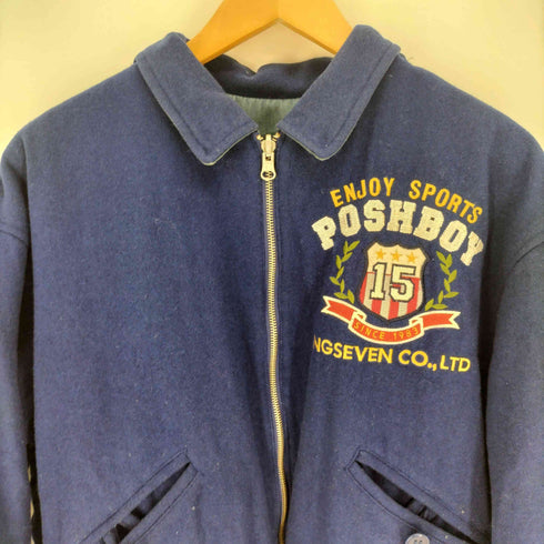 POSH BOY 80S リバーシブル ブルゾン ボンバー ジャケット メンズ FREE