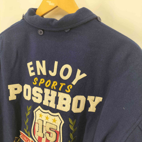 POSH BOY 80S リバーシブル ブルゾン ボンバー ジャケット メンズ FREE