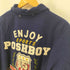 POSH BOY 80S リバーシブル ブルゾン ボンバー ジャケット メンズ FREE