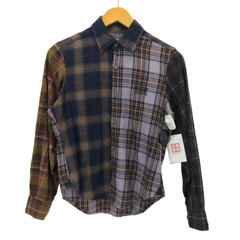 アリーズ ARIES 25SS OVERDYED PATCHWORK SHIRT メンズ FREE
