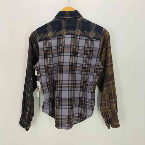 アリーズ ARIES 25SS OVERDYED PATCHWORK SHIRT メンズ FREE