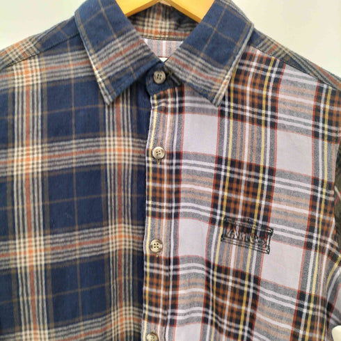 アリーズ ARIES 25SS OVERDYED PATCHWORK SHIRT メンズ FREE