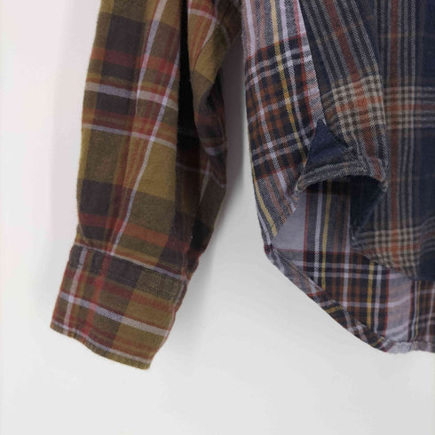 アリーズ ARIES 25SS OVERDYED PATCHWORK SHIRT メンズ FREE