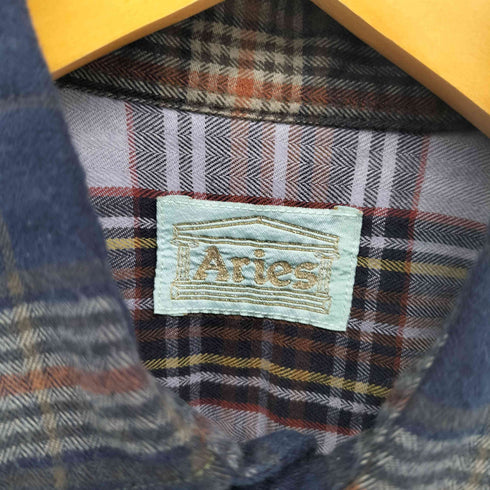 アリーズ ARIES 25SS OVERDYED PATCHWORK SHIRT メンズ FREE