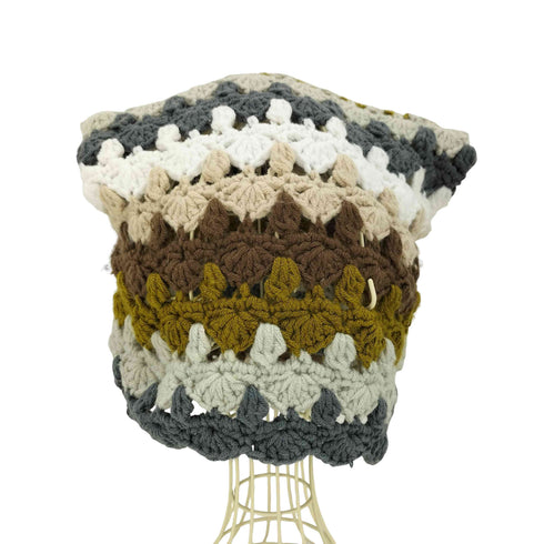 ARKYVE Earth Stripe Crochet Sock Hat メンズ