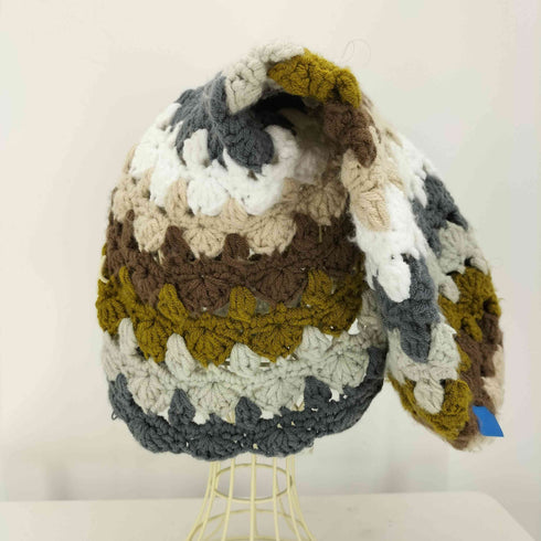 ARKYVE Earth Stripe Crochet Sock Hat メンズ
