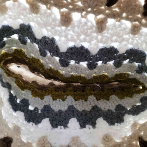 ARKYVE Earth Stripe Crochet Sock Hat メンズ