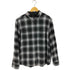 ジョージ GEORGE REGULAR STANDARD オンブレチェックネルシャツ メンズ import:XL