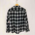 ジョージ GEORGE REGULAR STANDARD オンブレチェックネルシャツ メンズ import:XL