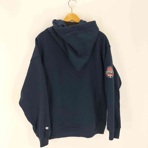 チャンピオン Champion オーバーサイズ 裏起毛ブランドロゴ刺繍プルオーバーパーカー メンズ import:XL