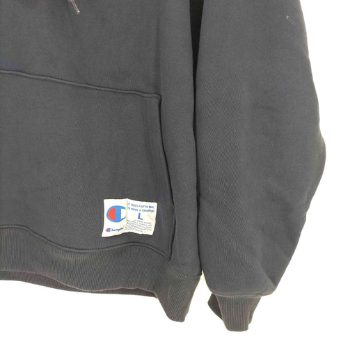 チャンピオン Champion オーバーサイズ 裏起毛ブランドロゴ刺繍プルオーバーパーカー メンズ import:XL