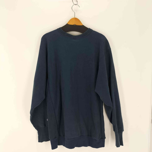 チャンピオン Champion 90s メキシコ製 REVERSE WEAVE カレッジロゴプリント 3段 スウェットプルオーバー メンズ XX-LARGE