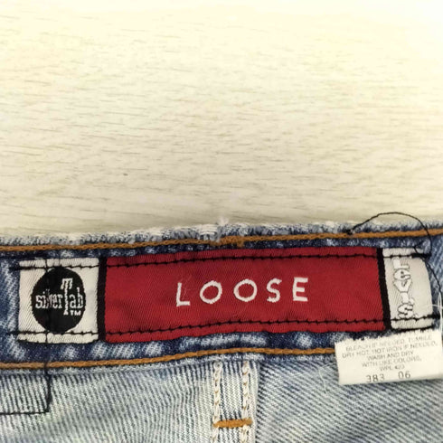 リーバイス Levis 90s USA製 97年製 ボタン裏532刻印 Silvertab LOOSE ルーズフィットデニム メンズ