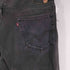 リーバイス Levis 00S 505 REGULAR FIT ブラックデニムパンツ 後染め メンズ 36/32