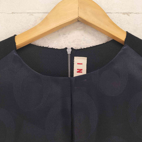 マルニ MARNI 異素材ドッキングワンピース レディース 38