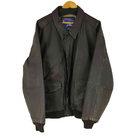 AIRBORNE 90S A-2 レザージャケット メンズ import:XXL TALL
