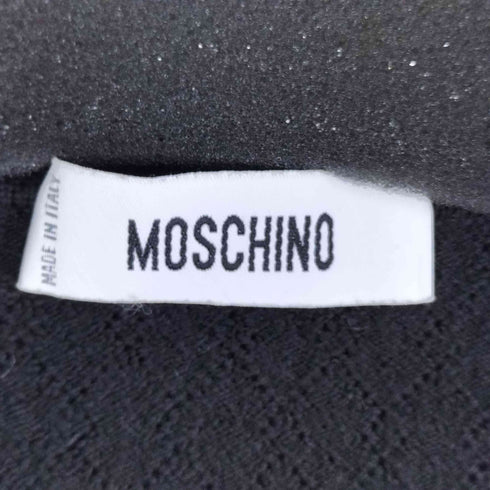 モスキーノ MOSCHINO S/S リボンデザイン ニット レディース