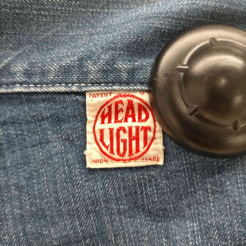 ヘッドライト HEAD LIGHT 9.5oz BLUE DENIM LATE 40's DUNGAREES ダンガリー デニム ワーク パンツ メンズ 30