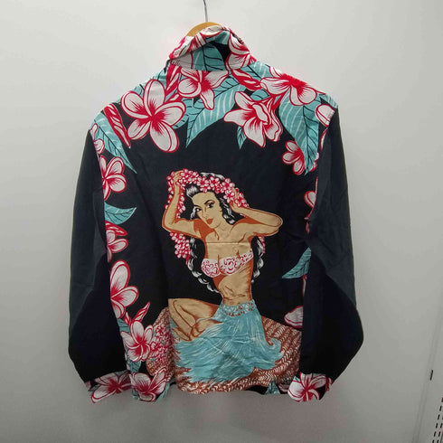 サンサーフ SUN SURF SPECIAL EDITION スペシャルエディション HULA GIRL LONG SLEEVE L/S アロハ シャツ メンズ JPN:S