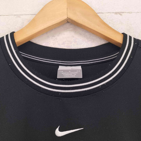ナイキ NIKE 00S フロント刺繍 クルーネックスウェット メンズ import:M