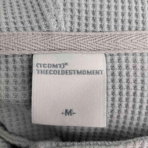 THECOLDESTMOMENT サーマル レイヤード サムフォール ジップアップ パーカー メンズ import:M