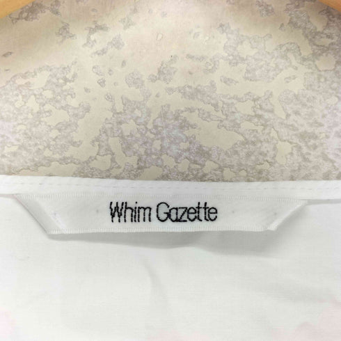 ウィムガゼット Whim Gazette ビッグシルエットブラウス レディース F
