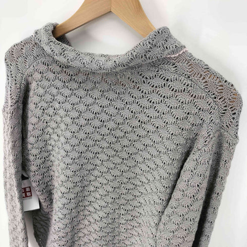 ミルクフェド MILKFED. 26SS OPEN COLLAR CONTRAST TRIM KNIT CARDIGAN レディース ONE SIZE